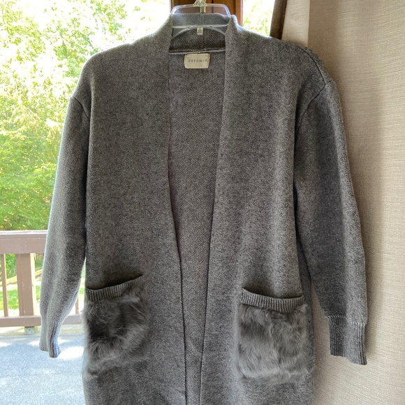 Women's Dreamers Open Sweater Sz S/M Exc! - Picture 1 of 5